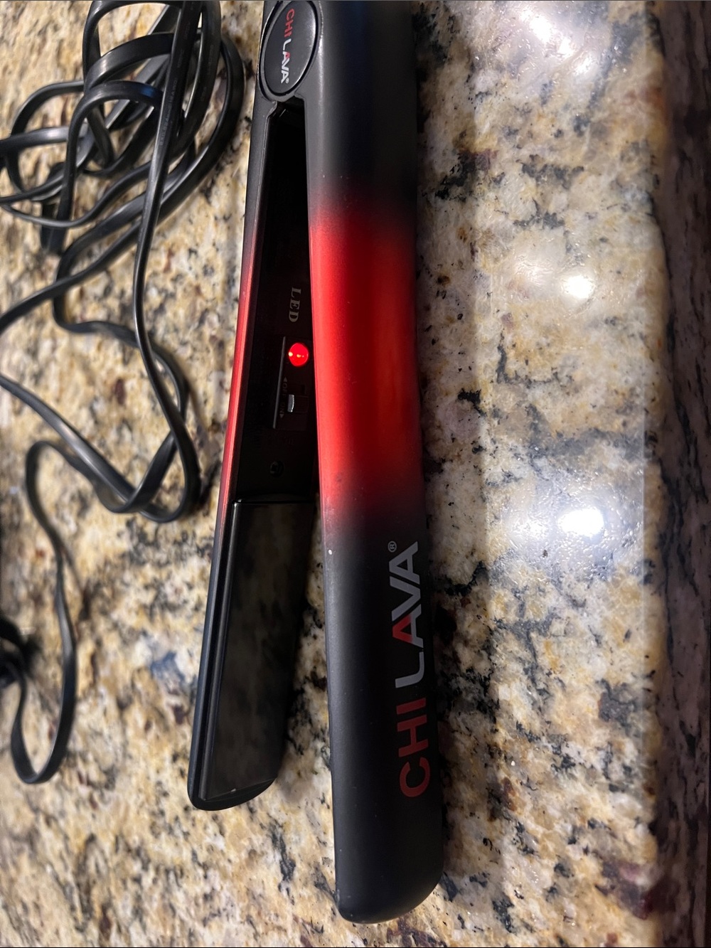 CHI LAVA Red to Black Mini Flat Iron